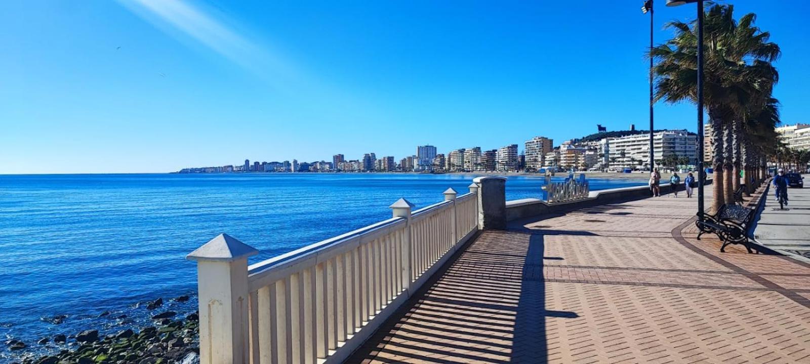 Primera Linea De Playa Benalmadena La Perla Playa Paraiso Eksteriør billede